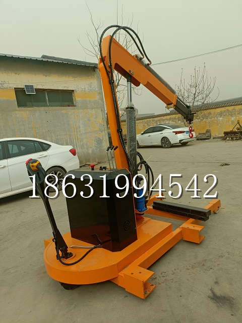 安次区自卸车厢随车吊 自制轮式四不像起重机 四驱平板吊 5吨 贵盛