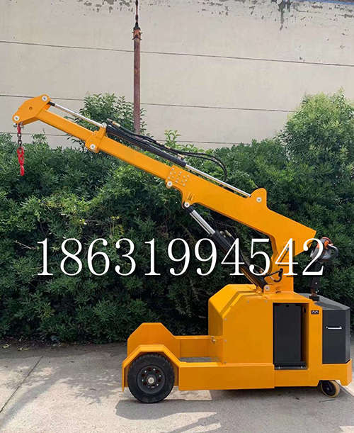 安次区随车吊机那里有全电动液压吊机随车吊机货车轻卡装卸货物车载220伏家用吊机